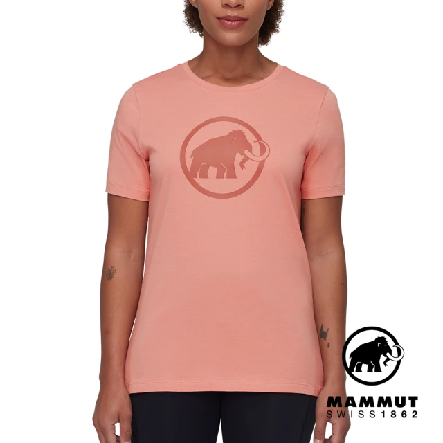 Mammut 長毛象 Mammut Core T-Shirt Women Classic 機能短袖T恤 女款 石英粉 #1017-04072