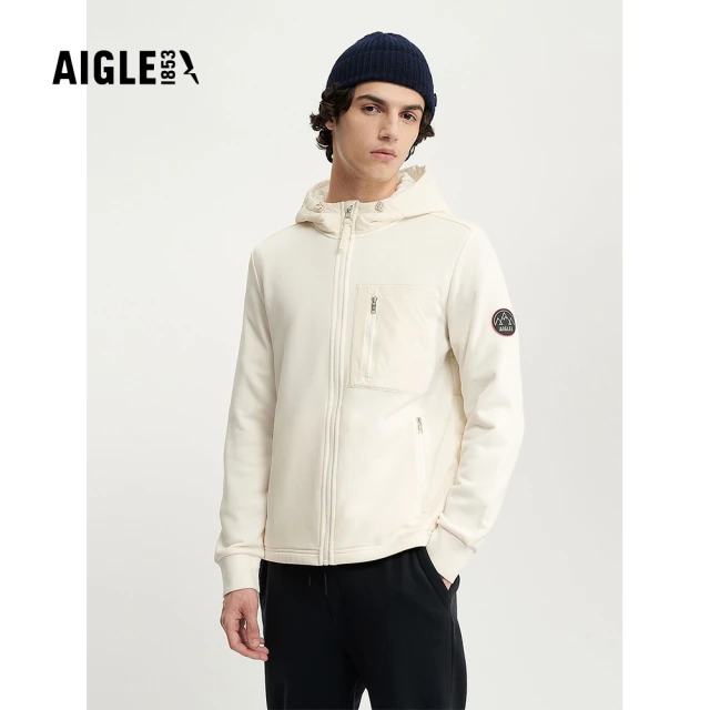 AIGLE 男 滑雪系列 彈性保暖外套 AG-3A146 兩色(雙11 1111 男外套 保暖外套 中層外套 聚酯纖維)