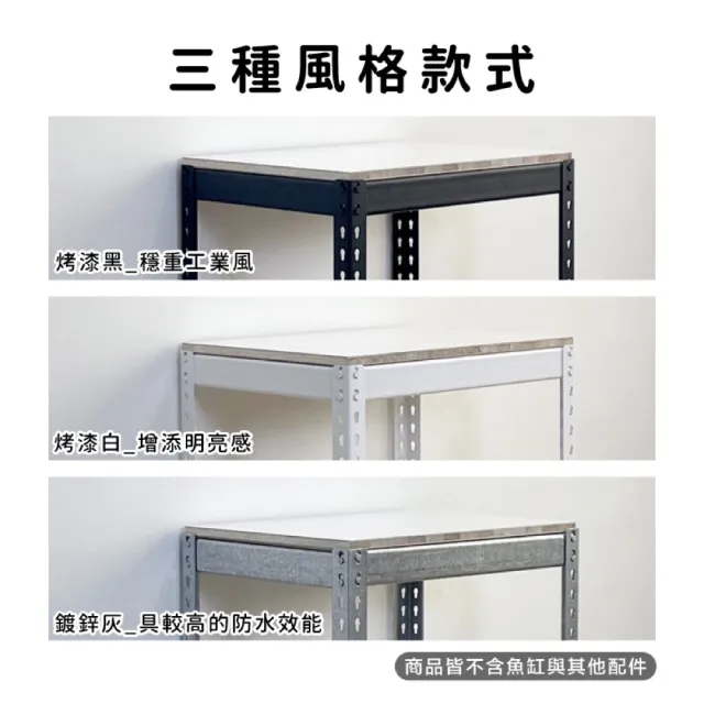 【空間特工】兩層魚缸架60x60x75cm (附層板 附腳套）昆蟲箱架 觀察箱架 台灣製造 水族箱造景 免螺絲角鋼架