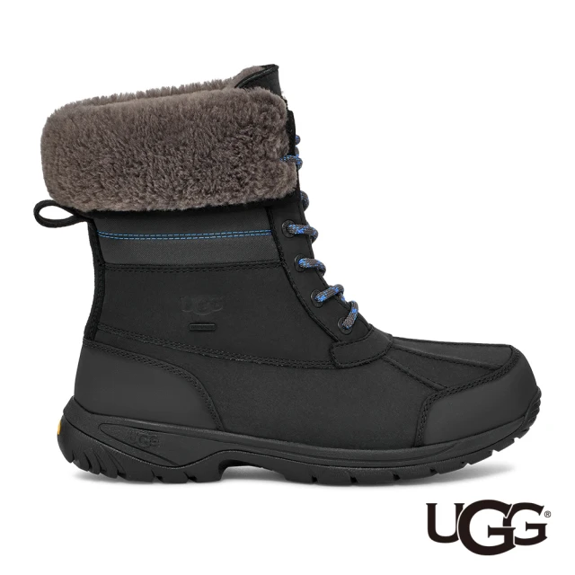 UGG 男靴/靴子/雪靴/厚底靴/Butte Quilted(黑色-UG1158279BBGS)