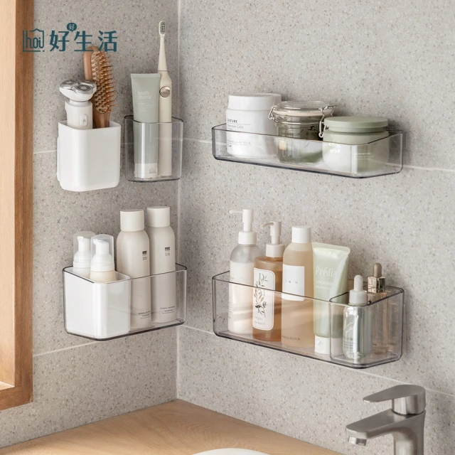 YAMAZAKI 山崎 tower伸縮式隔板收納盒-白(餐具