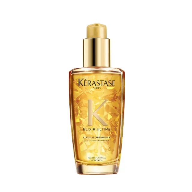 【KERASTASE 巴黎卡詩】金緻柔馭露100ml(小金油/修護/柔順/光澤/持久/護髮油/髮油/雙11限定/1111campaign)