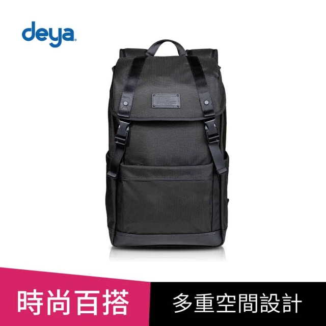 deya 雙11限定 新品 cross 雙肩後背包-黑色