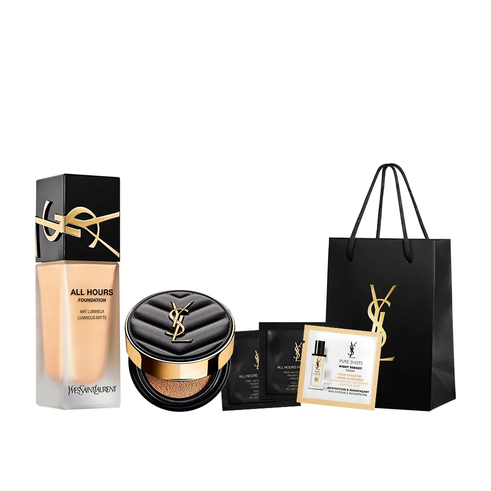 【YSL】官方直營 恆久完美無瑕持妝粉底SPF39/PA+++ 25ml(午夜粉底 任選1款)