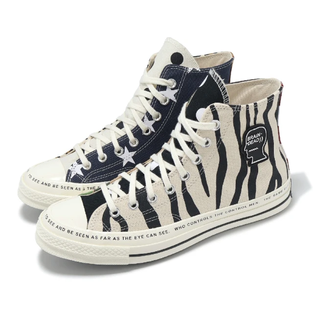 CONVERSE x Brain Dead 休閒鞋 Chuck 70 HI 男鞋 女鞋 迷彩 聯名 1970 帆布鞋(A12219C)