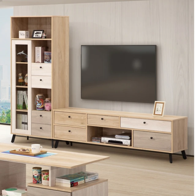 MUNA 家居 灰橡色5尺石面電視櫃/B132(電視櫃 櫥櫃