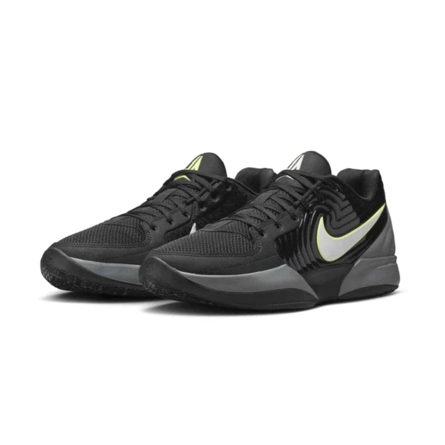 NIKE 耐吉 籃球鞋 JA 2 EP Night Vision 夜視 男鞋 黑 灰 Morant FD7327-001