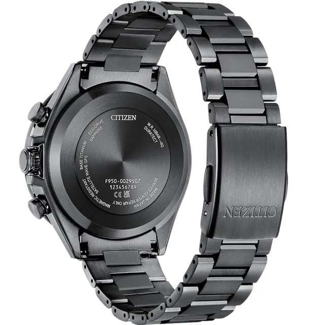 【CITIZEN星辰】ATTESA 宇宙幻彩 100周年限量 GPS衛星對時男錶 44.6MM(CC4057-60E)