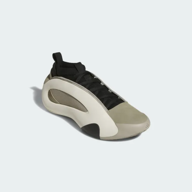 【adidas 愛迪達】Harden Volume 8 男 籃球鞋 運動 球鞋 哈登 緩震 包覆 愛迪達 米灰黑(IG6649)
