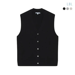 LBL雙頂規蠶絲羊絨細織背心(U)
