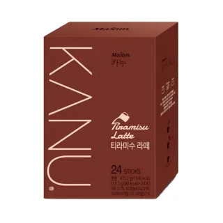 【Maxim】KANU 提拉米蘇拿鐵咖啡(17.3g/24入)