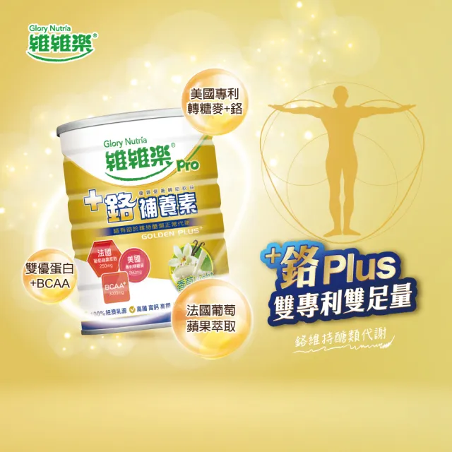 【維維樂】+鉻補養素PLUS 800g/罐