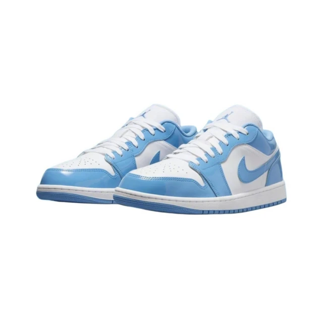 NIKE 耐吉 Air Jordan 1 Low Legend Blue 漆皮北卡藍 FZ2138-114(休閒鞋 男鞋)