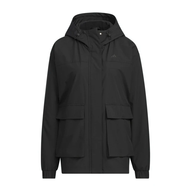 adidas 愛迪達 Mountain Parka 女 連帽外套 保暖 運動外套 防風 黑(JG3812)