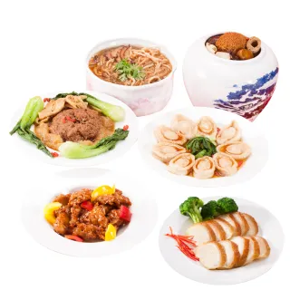 【預+現 素食年菜】御品珍菇福饗宴(6道/組)