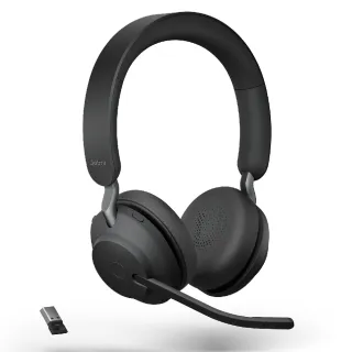 【Jabra】Evolve2 65 MS 商務藍牙耳機麥克風(Stereo 頭戴式立體聲耳機麥克風)