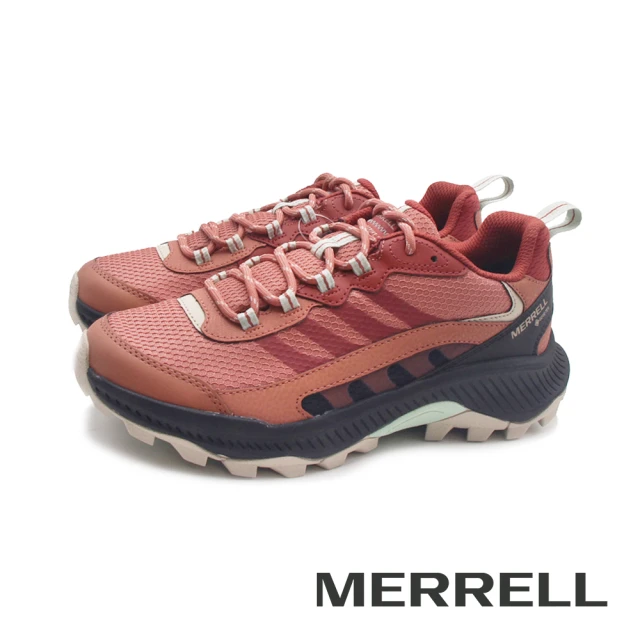 MERRELL 女 SPEED STRIKE 2 GTX 防水登山健行鞋 女鞋(岩石紅)