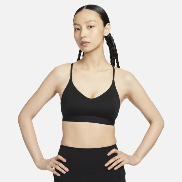 NIKE 耐吉 運動內衣 女款 輕度支撐 慢跑 瑜珈 AS W NK DF INDY LGT SPT BRA 黑 FD1063-010(2X980)