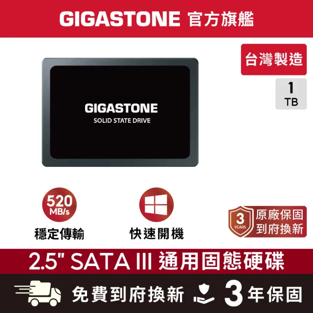 SSD Gigastone Game Pro 1To - SATA III 6Gb/s - 2.5 Pouces - Neuf