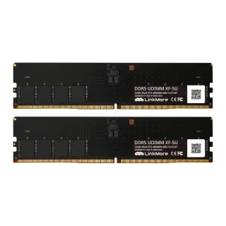 【LinkMore】DDR5 4800 64GB(32GBx2 桌上型記憶體 2入組/PC專用)