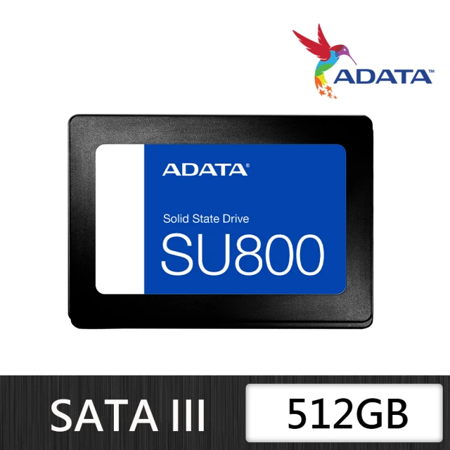 ADATA 威剛 Ultimate SU800 512GB SATA SSD固態硬碟(讀560MB/寫520MB)