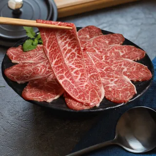 【愛上吃肉】美國藍帶特選嫩肩牛肉片8盒組(250g±10%/包 中秋烤肉/燒烤)