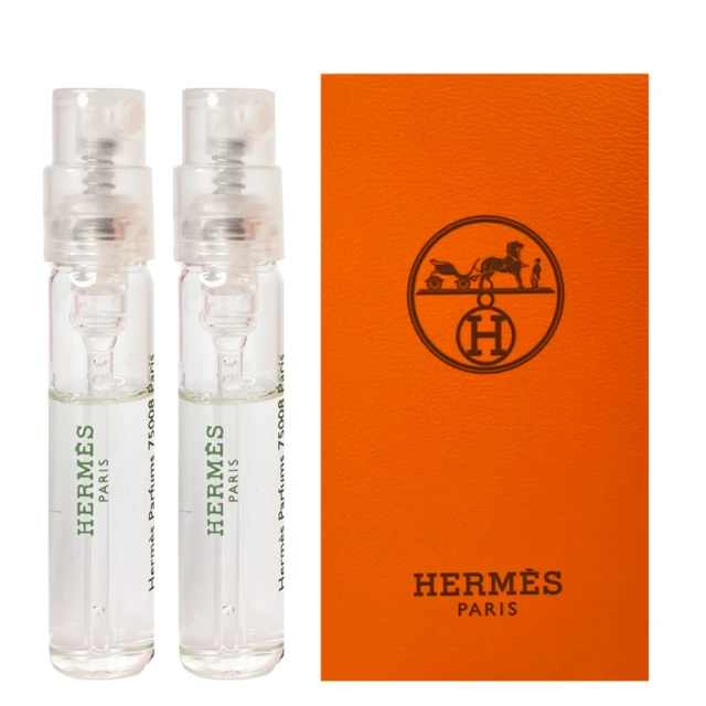 Hermes 愛馬仕 紫羅勒古龍水 2ML針管 -2入組(平行輸入)