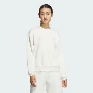 【adidas 愛迪達】長袖上衣 大學T 女 JJ3577