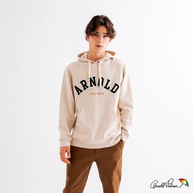 Arnold Palmer 雨傘 男裝-經典LOGO貼布刺繡