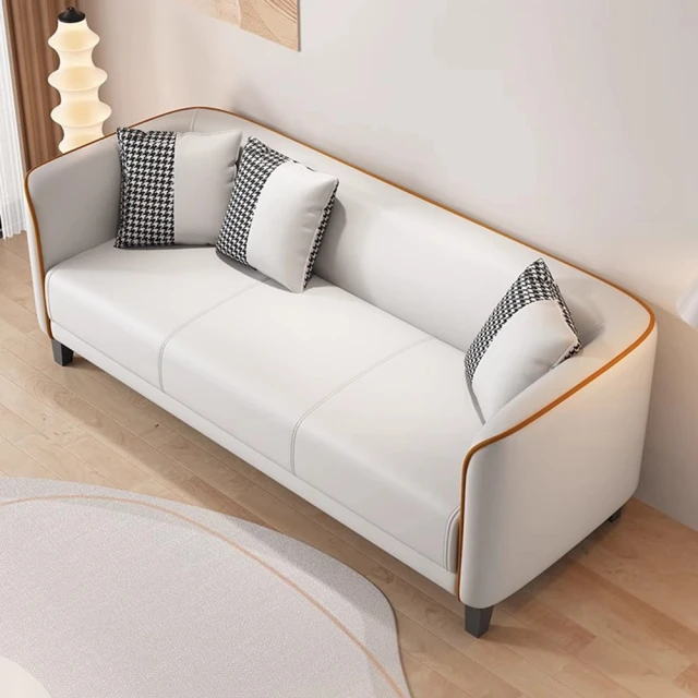 Josie 3.2米真皮沙發 四人位360度真皮覆蓋(貓抓皮