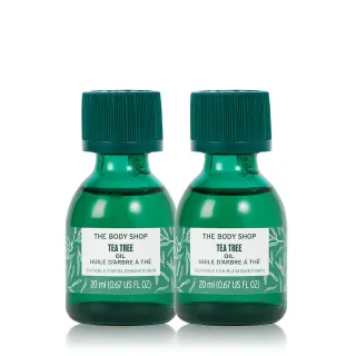 【THE BODY SHOP 美體小舖】巨星茶樹精油超值組(20ml*2)