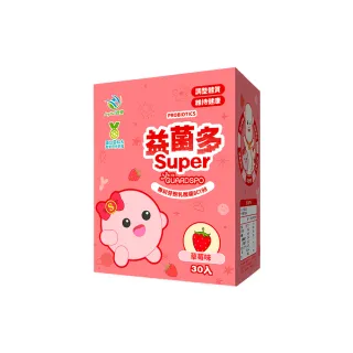 【JoyHui佳悅】益菌多super保護型配方1盒(共30包、綜合維生素+全家益生菌+兒童益生菌+順暢益生菌)