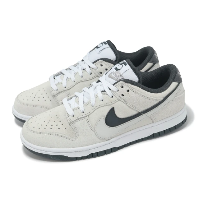 NIKE 耐吉 休閒鞋 Wmns Dunk Low SE 女鞋 米灰 黑 低筒 經典(HV1800-101)