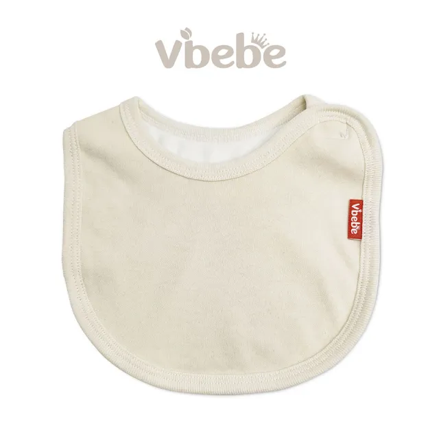【Vibebe 官方直營】嬰幼兒小圍兜2入組(台灣製 透氣 嬰兒口水巾 嬰兒圍兜 吃飯圍兜 副食品圍兜)