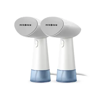 【Philips 飛利浦】手持迷你輕巧掛燙機-STH1000/10(小清新) 雙入組