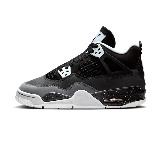 NIKE 耐吉 Air Jordan 4 Fear GS 2024 s 女鞋 大童 黑白色 恐懼 實戰 籃球鞋 FQ8213-002