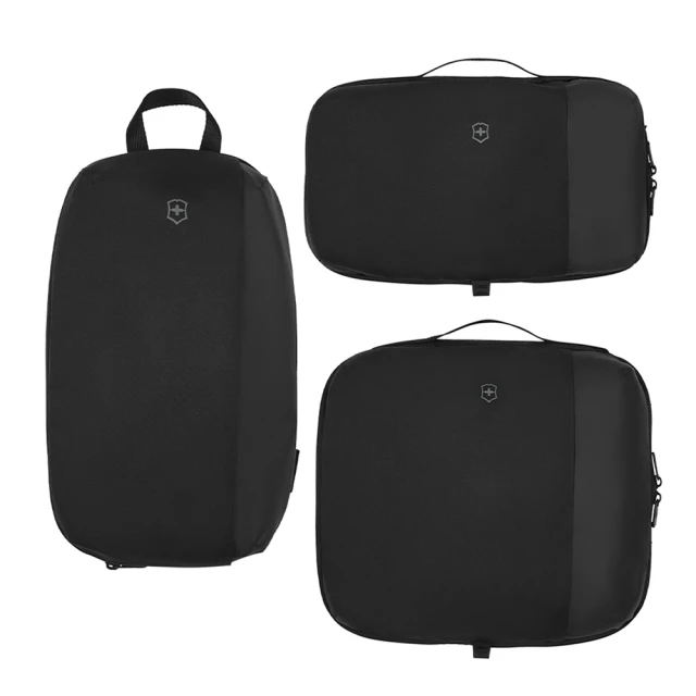 VICTORINOX 瑞士維氏 Travel Essentials 旅行收納Cube Set-黑(653360)