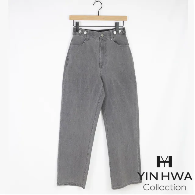 【YIN HWA 盈樺】KARO 率性簡約百搭牛仔褲
