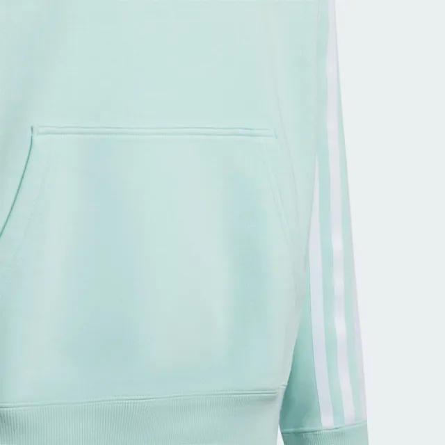 【adidas 愛迪達】ESSENTIALS PLUS 運動上衣 大學T 童裝 JH1175