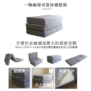 【BN-Home】Antony安東尼涼感獨立筒床墊 3尺單人90x188cm(床墊/涼感/ 沙發床/單人沙發/折疊椅)