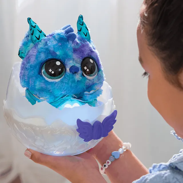 【HATCHIMALS】豪華驚奇蛋 恐龍寶寶(魔法寵物蛋)