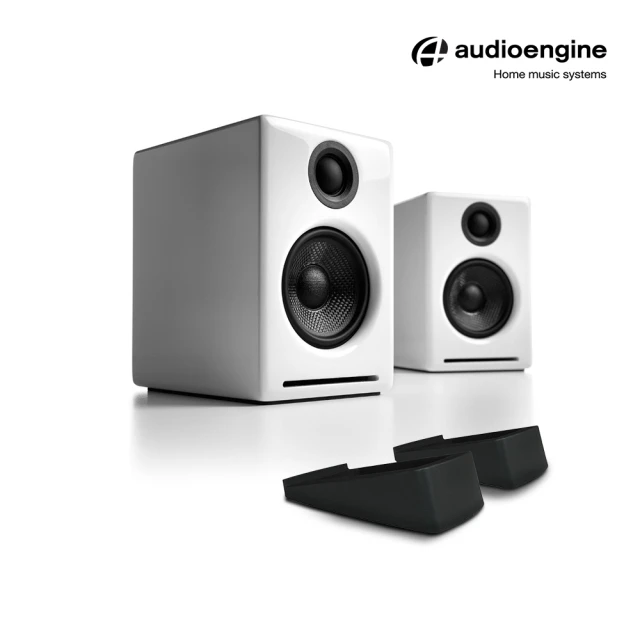 Audioengine A2+2025升級版主動式書架喇叭+腳架組合(支架組合)