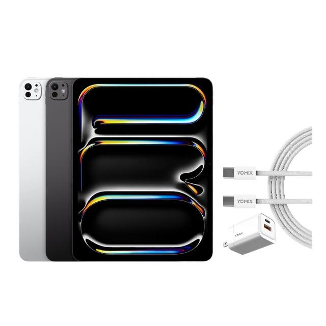 【Apple】2024 iPad Pro 11吋/WiFi/256G 平板電腦 (33W快充組)