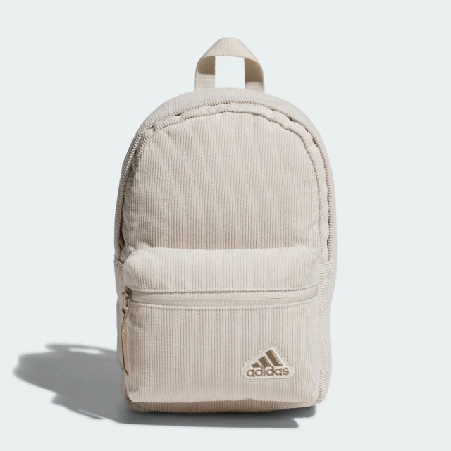 adidas 愛迪達 小後背包 運動包 小包 燈芯絨 CORD MINI BP 米色 JF6251(2379)