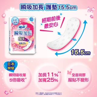 【Sofy 蘇菲】瞬吸加長超薄護墊18包/組(17.5cm/15.5cm/無香/花香/有翅/抑菌)