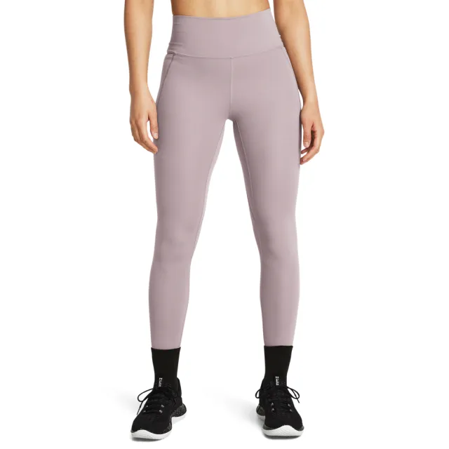【UNDER ARMOUR】UA 女 Meridian 緊身九分褲_1382525-015(灰紫色)
