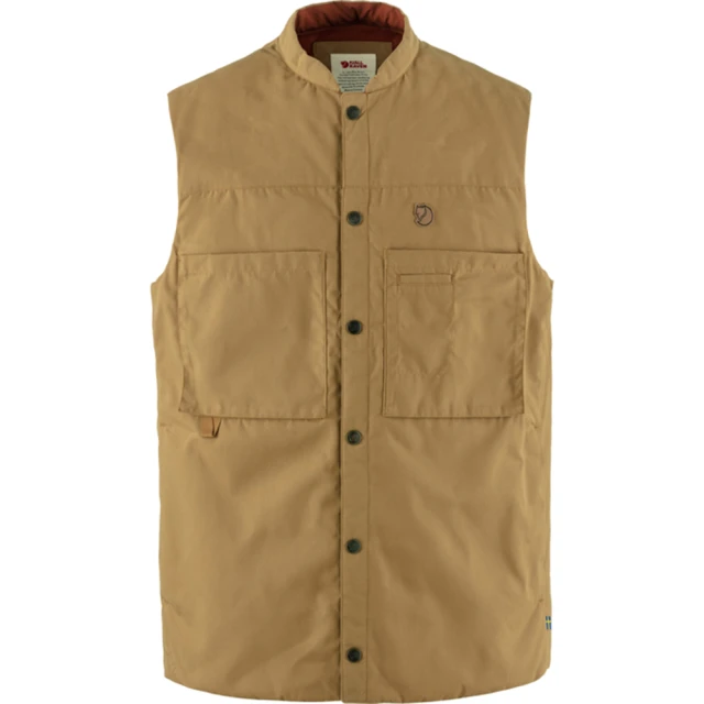 Fjallraven Singi Padded Vest 耐磨登山露營 背心 男(FR86708-232蕎麥棕 550黑 625月桂綠)