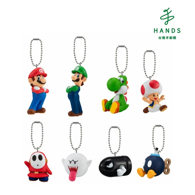 台隆手創館 BANDAI超級瑪利歐公仔吊飾盲袋(單入款式隨機)