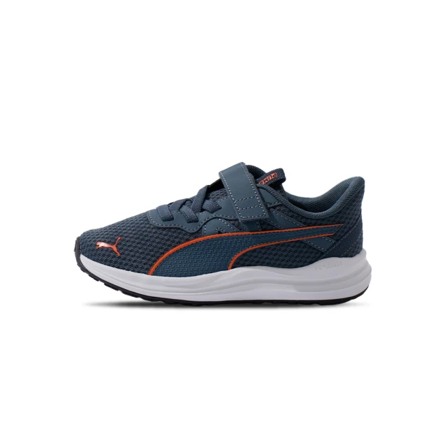 PUMA Reflect Lite AC+PS 中童 童鞋 藍色 魔鬼氈 休閒 運動 慢跑鞋 37912508