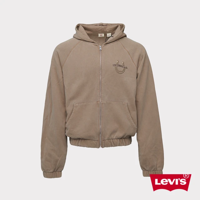 LEVIS 官方旗艦 男款 寬鬆外套 連帽外套 舒適外套 人氣新品 0019H-0001